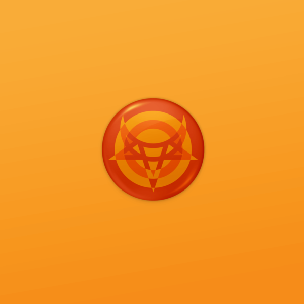 Goods of Horror icon orange button